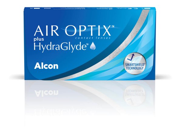 Air Optix plus HydraGlyde (6 lentilles)