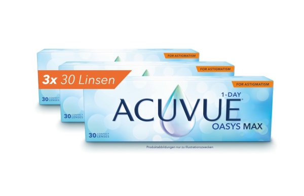 Acuvue Oasys 1-Day Max for Astigmatism (1x90)
