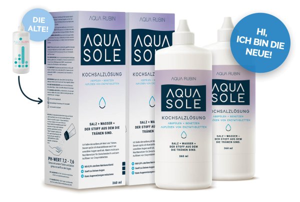 AQUA SOLE - Saline (2x360ml)