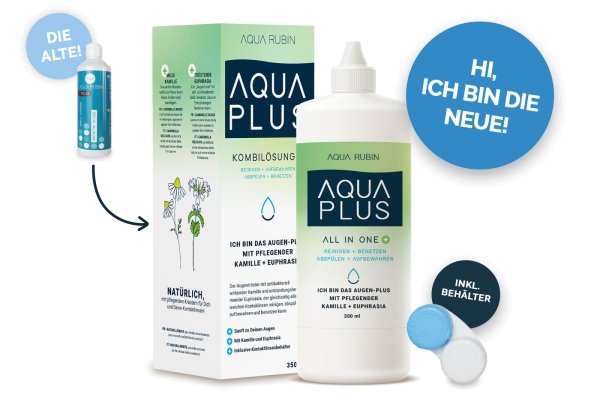 AQUA PLUS - Solution (1x350ml)