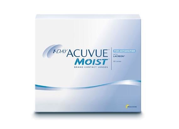 1-Day Acuvue Moist for Astigmatism (90 lentilles)